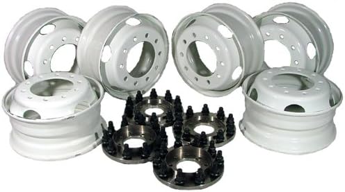 19.5" Conversion Kit with 6 Steel Wheels ('84-'98 Ford Trucks)