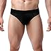 Avidlove Men Underwear Hollow-Out Buttocks Elastic Briefs Smooth Thongs