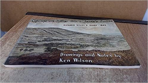 My Days Are Swifter Than A Weaver's Shuttle: [Richard Ryley's Diary, 1862:  Ryley, Richard: 9780907027072: Books: Amazon.com