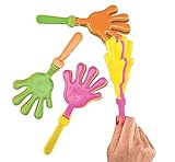 Plastic Hand Clappers, pack of 12