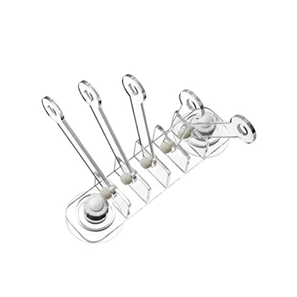 Balacoo 1Pc Pulsantiera per Pesci Corallo Serbatoio Acquario Acquario 5 Fori Decorazione per Ornamenti Barriera…