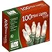 Noma/Inliten Holiday Wonderland 100-Count Clear Christmas Light Set,Green Wire primary