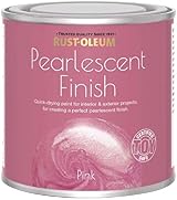Rust-Oleum Pearlescent Finish Paint 250ml - Fuchsia Pink Shimmer Brush On view 2