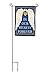 Evergreen Flag Classic Black Iron Garden Flag Stand With Rubber Stopper - 17.5