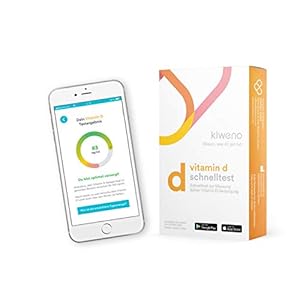 ‘Kiweno® Vitamin d quicktest Vitamin D Test kit for Home Vitamin D Test Yourself Easy and Quick to Determine Vitamin D 1…