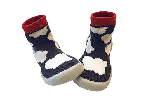 Baby Slipper Socks/First Walking Shoes with Sock / Toddler Booties / Training Walking for Baby Boys Girls