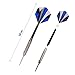 Charisma Gaming 20 gram Darts 6 Set With PET Shafts, O Rings, Different Shape Barrels&Sharpener, steel Tips, Aerodynamic Structure, Ergonomic Grip, For Home, Outdoors, Office, Dorms, Bars & More