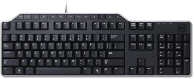 Dell Keyboard US/European Layout Wired USB Standard Full Size Office Computer