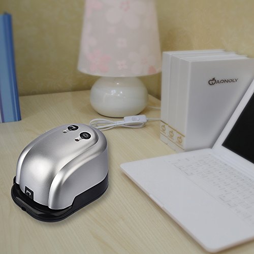 2 in 1 Multi-functional Electric Stapler 2 Hole Punch Paper Punch