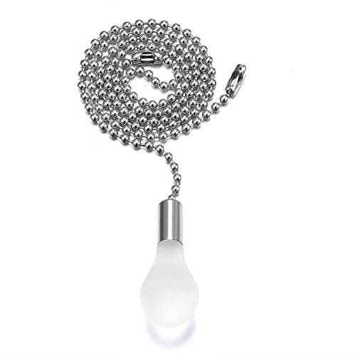 Ceiling Fan Pull Chain Extender, 24inch Extra Long with Decorative