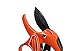 Professional Pruning Shears By APRIL 14TH - Ratchet Mechanism, Sharp Tree Trimmers Secateurs Hand Pruner Clippers with Safety Lock - Great for Weak Hands (orange)