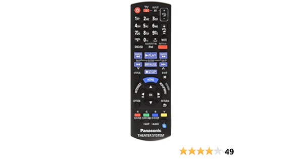 Amazon Com Panasonic N2qayb Remote Control Electronics