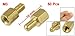 uxcell 50 Pcs Brass Screw PCB Standoffs Spacers M3 Male x M3 Female 5mm