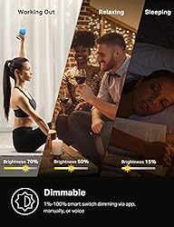 Kasa Smart 3 Way Dimmer Switch KIT, Dimmable Light