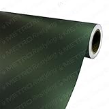 3in x 5in (SAMPLE SIZE) 3M MATTE PINE GREEN METALLIC M206 Scotchprint Car Wrap Vinyl Film 1080 Series