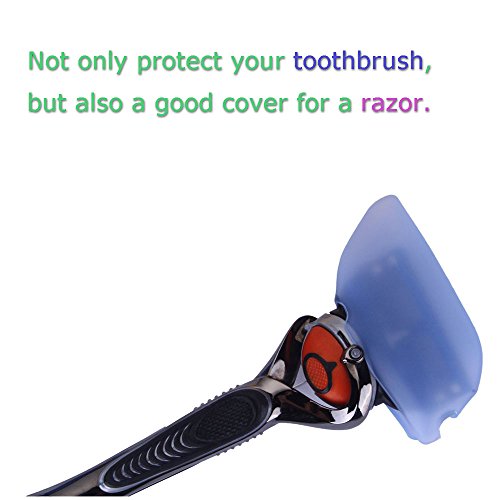 Silicone Toothbrush Covers 12-Pack, Protective Toothbrush Case Great for Home Travel Outdoor