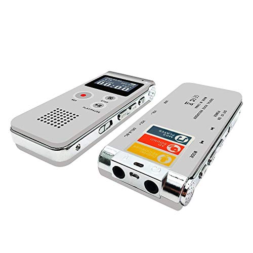 2 Recorder+Dictaphone+Playback+Rechargeable+Interviews