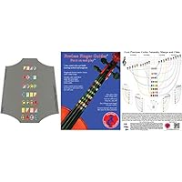 Fretless Finger Guide Bonus Bundle. Get a free 3/4 violin finger guide when you buy a Learning Manual and Note Finder Poster. Save $9.45.