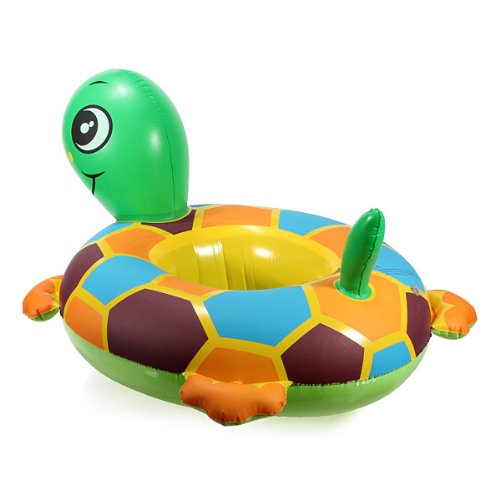 Inflatable Tortoise Baby Kids Toddler Infant Swimming Float Seat Boat Pool Ring
