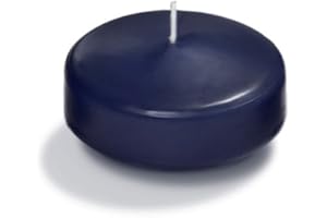 yummi Case of 18 3" Navy Blue Floating Candles