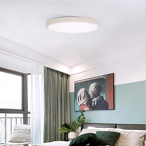 LED Deckenleuchte, UBRAVOO 18W Deckenlampe, Flimmerfreie Kaltweiß Warmweiß Einstellbar Rund Badlampe für Küche… – Bild 8