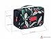 Hanging Toiletry Bag - Portable Travel Makeup Comestic Organizer - Durable Hanging Hook - for Women & Men, Perfect for Comestic, Personal items, Shampoo, Body wash (flower)