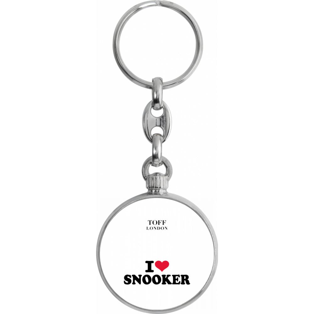 Toff London I Love Snooker Keyring