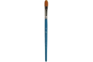 Princeton 10011507 3750FB-12 Select Artiste Filbert Paintbrush, Synthetic, Size 12, Filbert Size 12, Multicolor