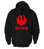 Ruger Eagle Men's Hooded Fleece Sweatshirt