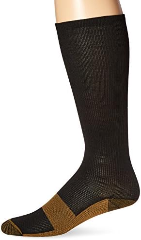 Medisonic Stress Relief Copper Infused Threaded Compression Circulation Socks