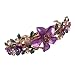 4PCS Luxurious Flower Metal French Barrettes Hair Clasps Accessories Women Girls