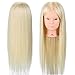 Neverland Beauty 26 Inch 30% Real Human Long Hair Hairdressing Cosmetology Mannequin Manikin Training Head Model with Clamp