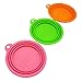 Alfie Pet - Set of 3 ROS Pet Expandable/Collapsible Travel Bowl - Size: 1.5 Cups