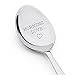 Gift for Boyfriend/Girlfriend - Morning Love | Gift to Son/Daughter | Motive Gift for Kids | Wedding Gift for Husband/Wife | Engraved Spoon - 7Inch