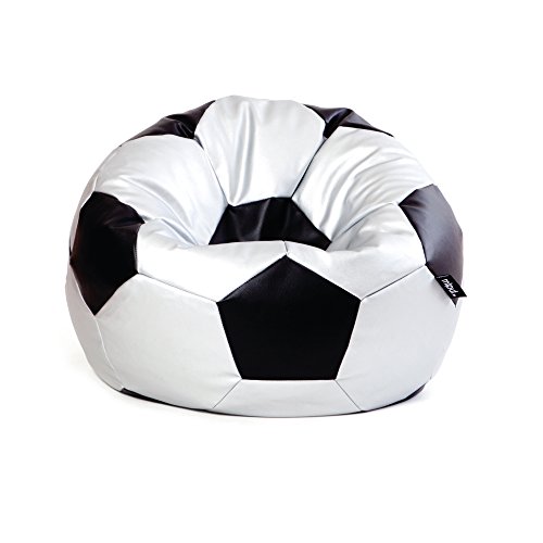 MiPuf - Puff Futbol Original - 90cm diámetro - Tejido Polipiel ...