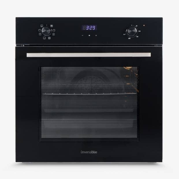 UNIVERSALBLUE-Horno-Digital-Cristal-Negro-Clasificacion-Energetica-A-Guias-Telescopicas-Bandeja-Rejilla
