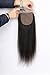 Greatremy Straight Silk Base Closure with Baby Hair 4