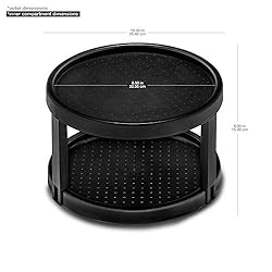 madesmart 10" Twin Turntable-Carbon Collection