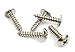 No. 8 x 1 Stainless Truss Head Phillips Wood Screw, (100 pc), 18-8 (304) Stainless Steel Sheet Metal Screws, Type A Point, Plain Finish by Bolt Dropper