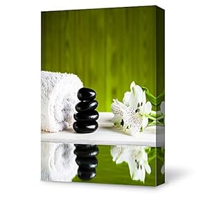 Canvas Wall Art for Living Room,Bedroom Home Artwork Paintings Cobblestone Ready to Hang - 12x18 inches