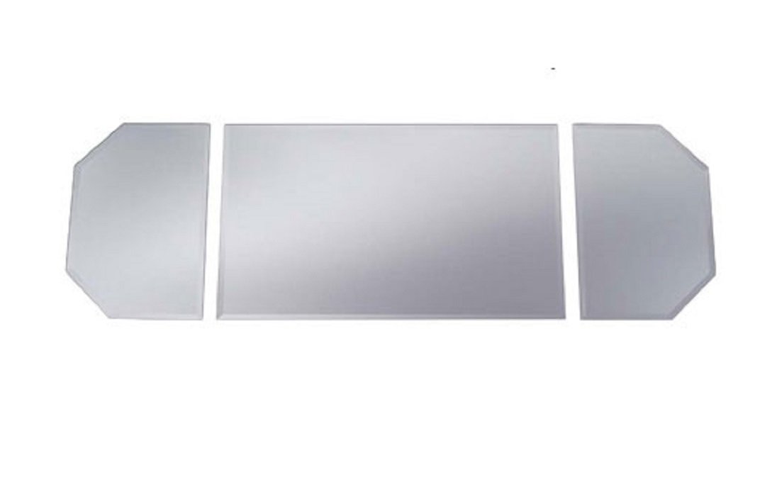 Mirrored Glass Table Runner (3 piece set), 36"x12" beveled Amazon.co.uk Kitchen & Home