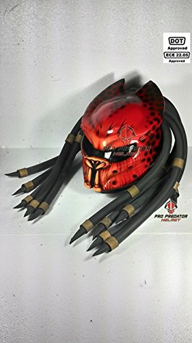 amazon.com pro predator motorcycle dot approved helmet red amazon.com TCT-MOTORPARTS Spider Kids Youth Motocross Helmets ATV Off-Road Dirt Bike Full Face Helmet+Gloves+Goggles Small : Automotive $10/mo - Finance Predator Motorcycle