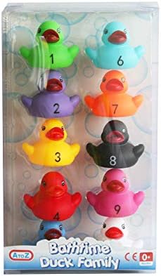 A to Z 62150 Bathtime Duck Family, Multi