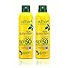 Alba Botanica Tropical Fruit Clear Spray Kids SPF 50 Sunscreen, 6 oz. (Pack of 2)