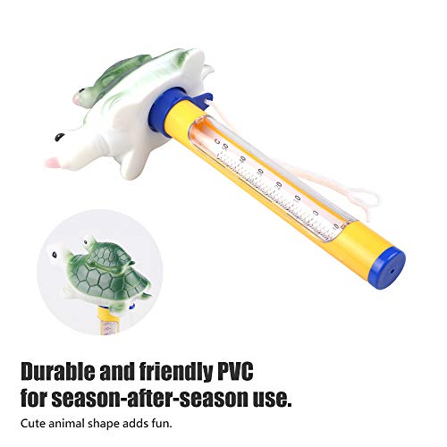 image for Cyancloud Pool Thermometer Floating, Swimming Pool Thermometer Outdoor