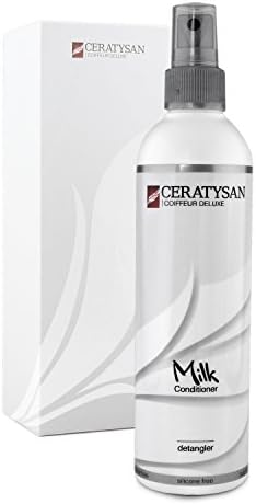 COIFFEUR DELUXE Conditioner with milk protein | Intensive detangler without silicone | Hair conditioner for shine and silkiness | Organic | 250 ml | Hairdresser product