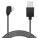 Hanatora Nylon Braided Remote Controller USB Charging Cable Cord for DJI Mavic 2 Pro/Zoom/Mavic Mini/Mavic Pro/Mavic Air/Spark Drone,Control Accessories