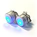 GloFX LED Earrings - Clip On Fashion Rave Party Gift Halloween Costume Earrings