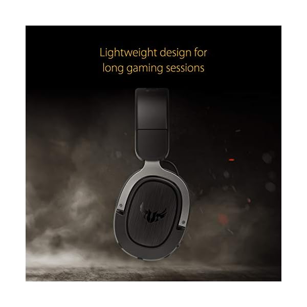 ASUS-TUF-Gaming-H3-Gaming-Headset-for-PC-PS4-Xbox-One-and-Nintendo-Switch-with-50-mm-Drivers-71-Surround-Sound-Deep-Bass-Lightweight-Design-and-Durable-Headband ASUS TUF Gaming H3 Gun Silver Gaming Headset with virtual 7.1 Surround, Tough stainless-steel headband and fast cooling…