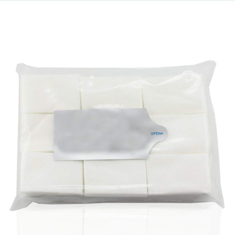 600pcs Lint Free Nail Art Gel Polish Remover Cotton Pad Nail Wipe White Superiorâ€‚Quality and Creative